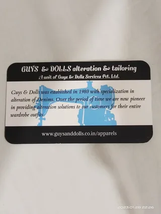 Guys & Dolls Alterations Home Services — photo 1