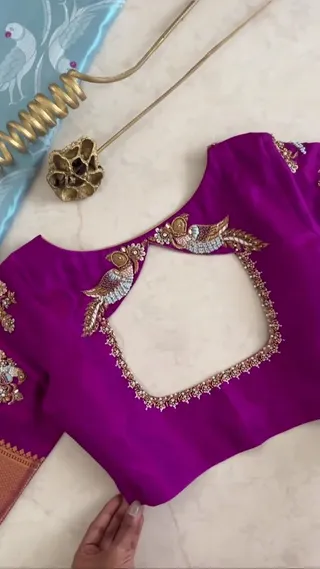 Vriksha Ladies Tailoring & Embroidery one day delivery bridal blouse — photo 3