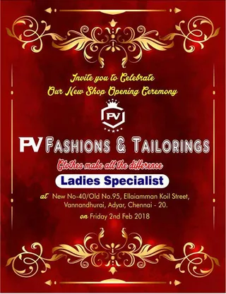 PV FASHION'S and TAILORING'S — work photo 6