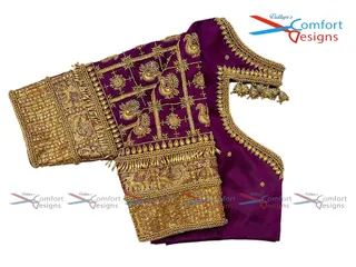 Vidhya's Comfort Designs - Ladies Tailoring & Bridal Embroidery — work photo 4