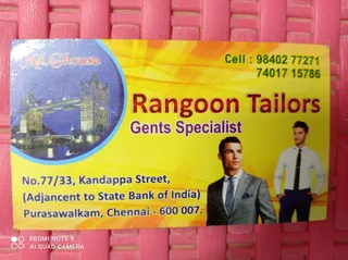 Rangoon Tailor — work photo 5
