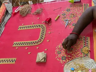Uniq Boutique ( (BridalBlouse designers/Ladies & kids Tailoring) — work photo 4