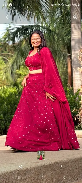 J R Designer Choli — work photo 5