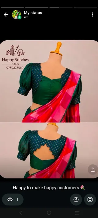 Happy Stitches - Tailoring & Aari Designer - Training & Classes — work photo 5