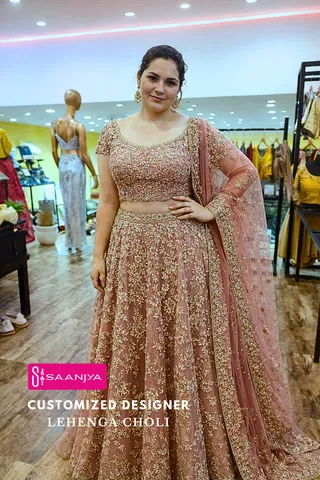 Saanjya Fashion - Designer Boutique & Tailors near me | Bridal Lehengas | Wedding Gowns | Bridal Blouse | Maggam Work — work photo 4