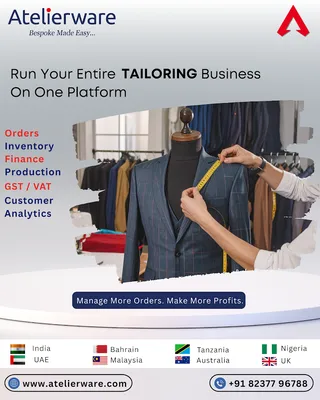 Atelierware - Tailor Shop Management Software — work photo 2