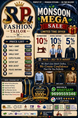 R P FASHION TAILOR — work photo 5