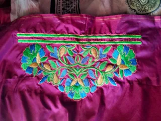 Sri Durga computer embroidery and maggam works — work photo 4