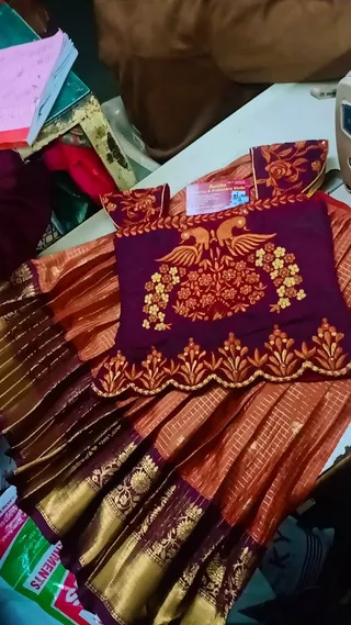 Mokshitha tailaring and embroidery designs — work photo 2