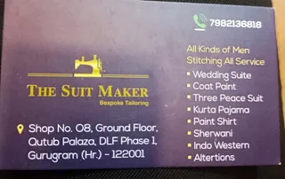 THE SUIT MAKER | bespoke tailoring | men's tailor | women's Tailor | near me | all types alteration | in gurgaon| — photo 2