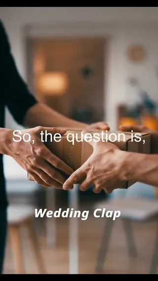 Wedding Clap — work photo 2