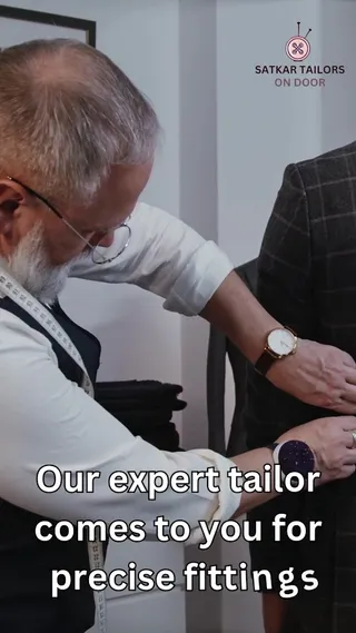 SATKAR'S TAILOR'S ON DOOR | ALTERATION AND NEW STITCHING | BESPOKE SUITS | CORPORATE UNIFORMS | BKC - MUMBAI — work photo 8