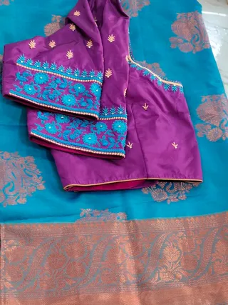 Vasundhara Designers ( Tailoring, All types of embroidery and Maggam work) — work photo 4