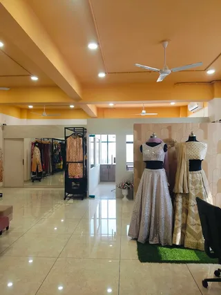 Sharanam's Couture - Custom Hand/Embroidered Blouses/Designer Men's Wear/Ethnic Dresses/Customized Outfits Boutique in Rajkot — work photo 7