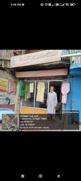 Fashion designer Prop. Sheikh Abdul Rashid — work photo 1