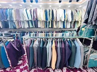 𝗗𝘂𝗮 𝗥𝗲𝗮𝗱𝘆𝗺𝗮𝗱𝗲 𝗚𝗮𝗿𝗺𝗲𝗻𝘁𝘀 - Men Coat Pant/Sherwani/Wedding Dress For Men/Best Kurta Pajama Shop in Srinagar — work photo 6