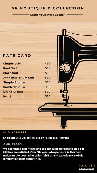 SK Boutique & Collection (Ladies Tailor) — work photo 4
