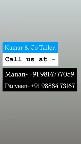 Kumar & Co | Men’s Tailor — work photo 2