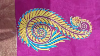 Geetha computer embroidery — work photo 2